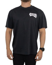 Deus Ex Machina - T-Shirt med Ryggtryck - Log Print - Svart - jhstore.se