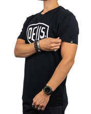 Deus Ex Machina - T-shirt Shield Logo - Svart - jhstore.se