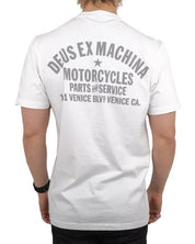 Deus Ex Machina - T-Shirt - Venice Adress - Vit - jhstore.se