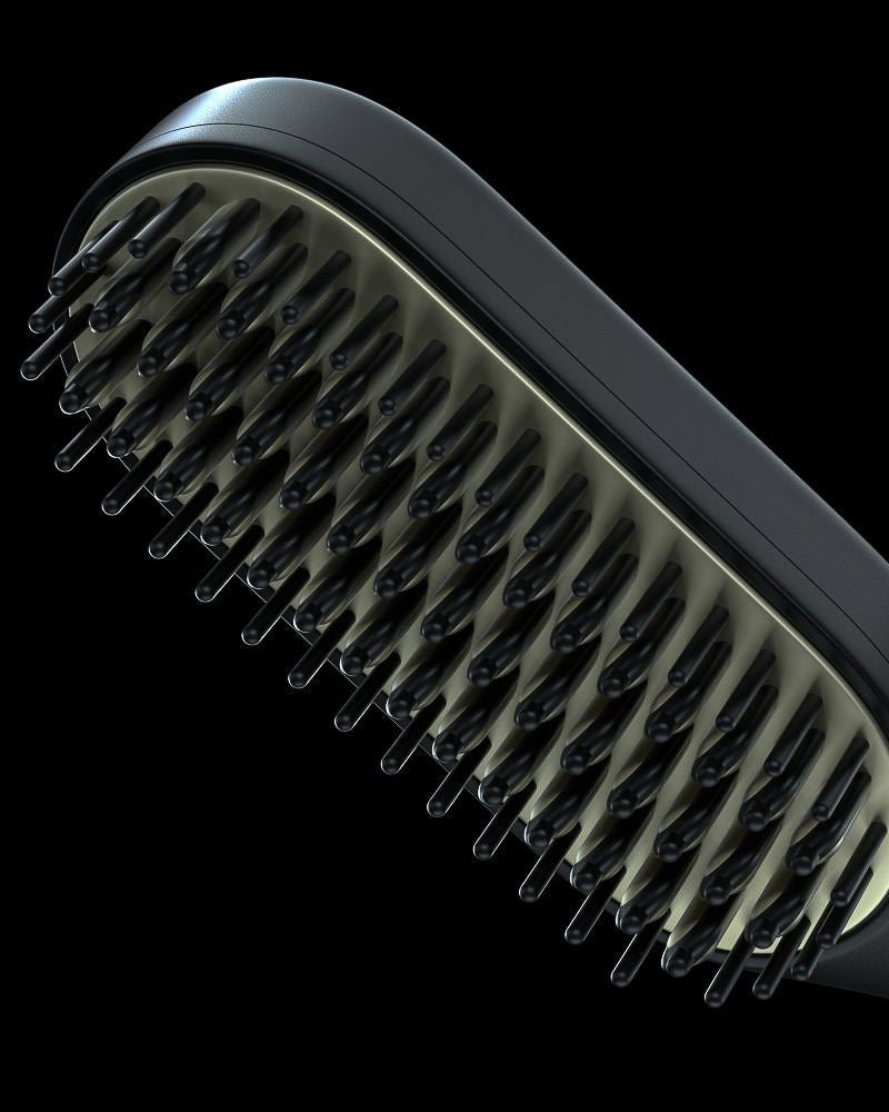 Dick Johnson - Skäggborste, plattång - Beard Straightener - jhstore.se