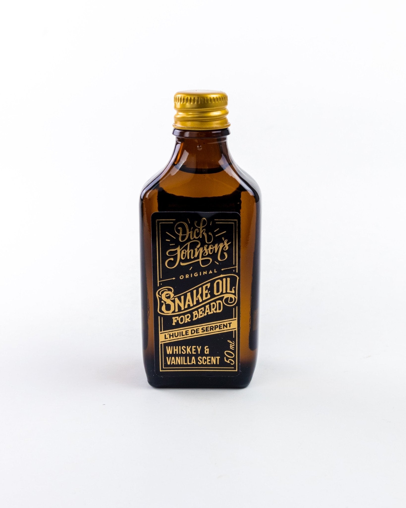 Dick Johnson - Skäggolja Whiskey & Vanilj - Snake Oil - jhstore.se