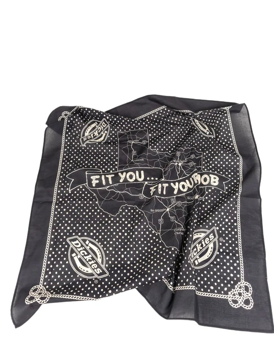 Dickies - Bandana - Slayden - Svart - jhstore.se