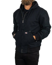 Dickies - Canvas Jacka med Luva - Hilham - Svart - jhstore.se