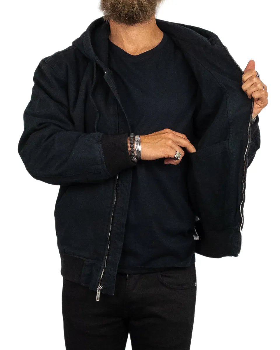 Dickies - Canvas Jacka med Luva - Hilham - Svart - jhstore.se