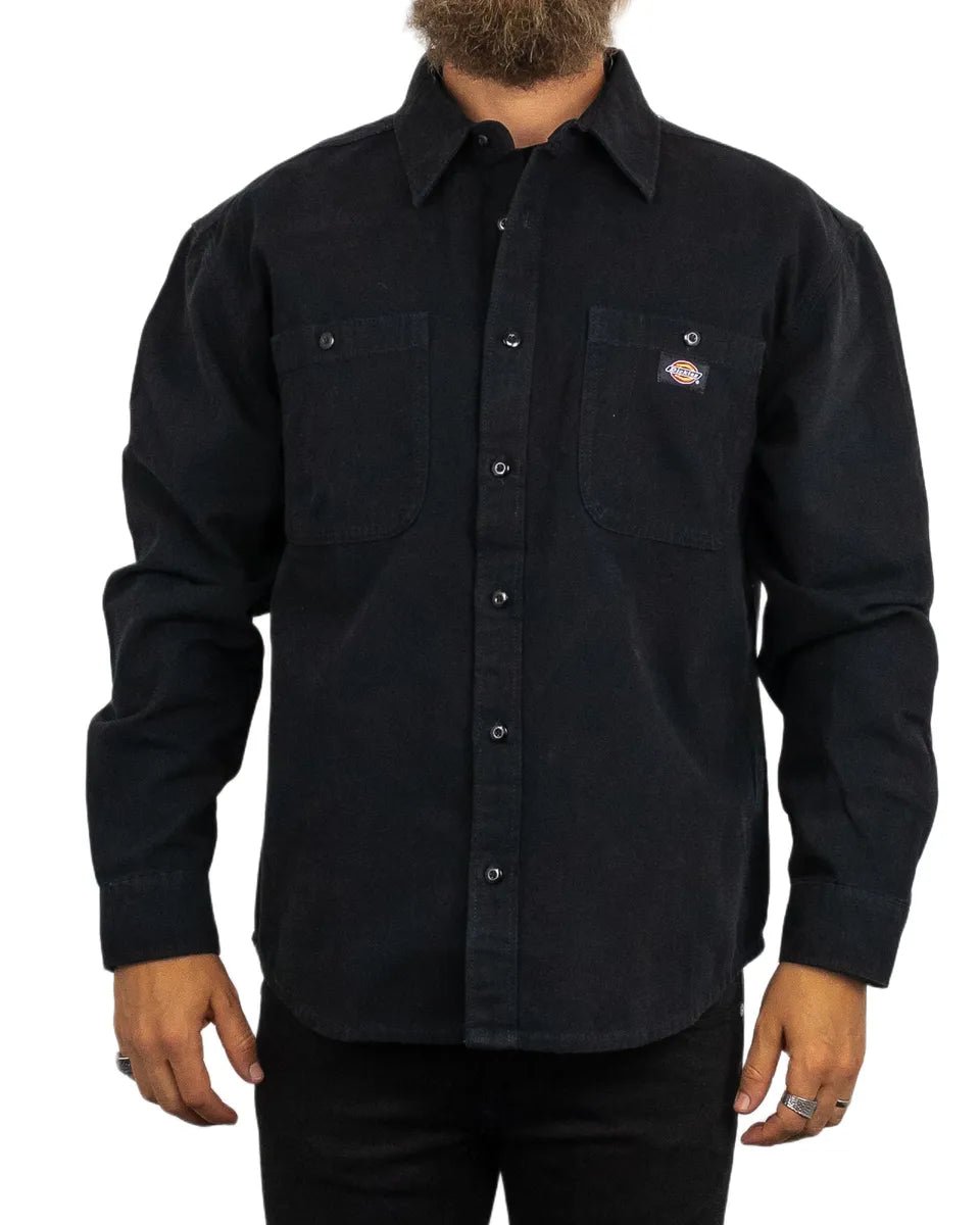 Dickies - Canvas Skjorta - Svart - jhstore.se
