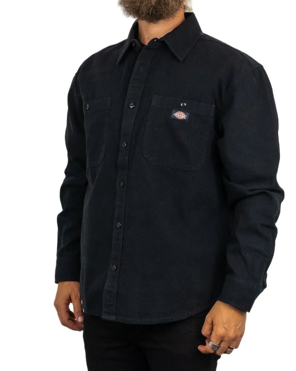 Dickies - Canvas Skjorta - Svart - jhstore.se