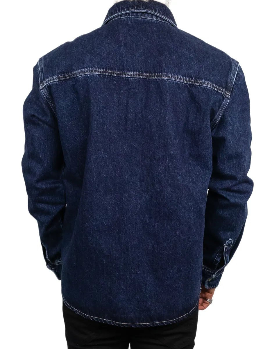 Dickies - Denimskjorta - Mechanic Shirt - Blå - jhstore.se