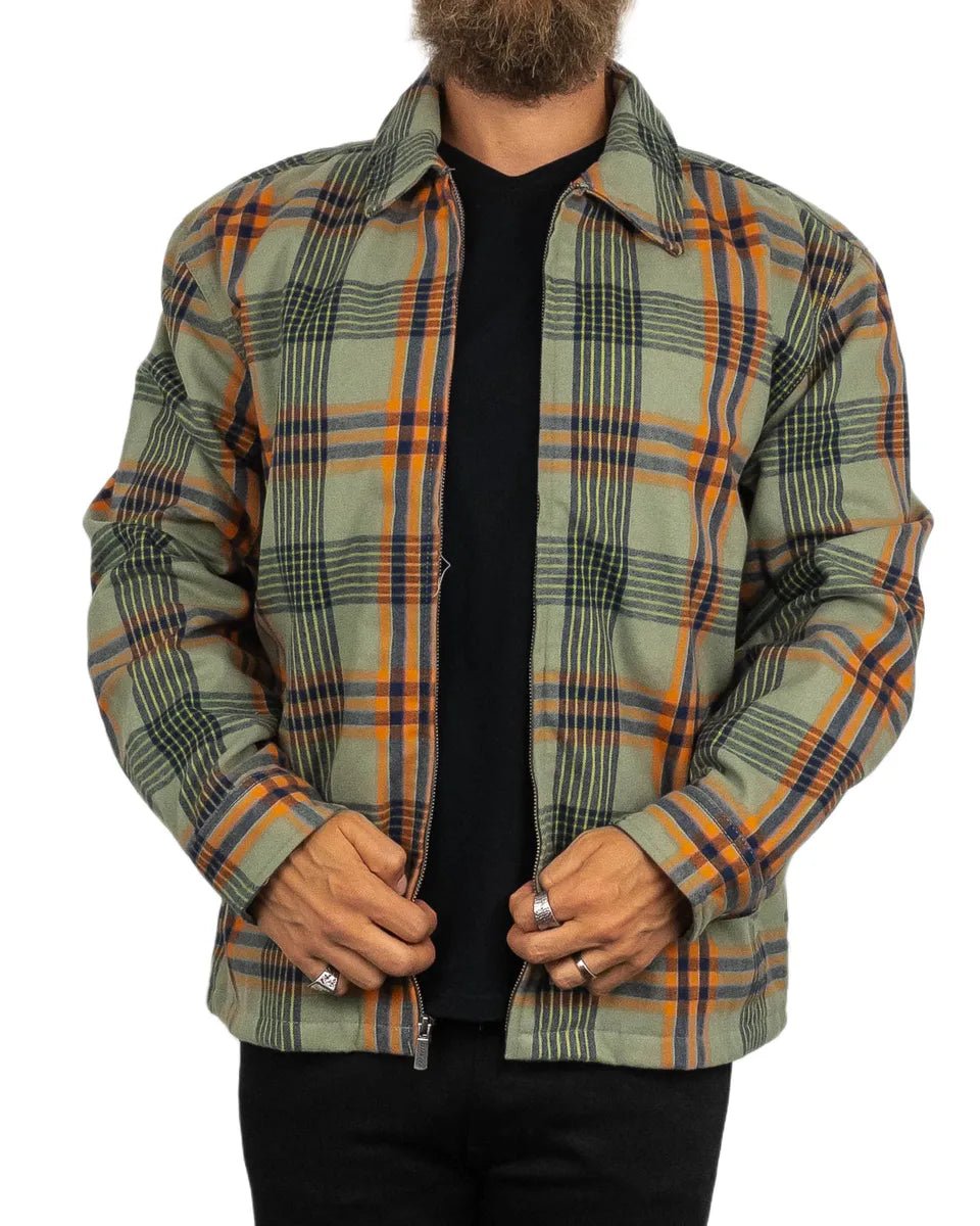 Dickies - Flanell Jacka Rutig - Petersburg - Grön - jhstore.se