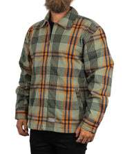 Dickies - Flanell Jacka Rutig - Petersburg - Grön - jhstore.se