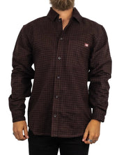 Dickies - Flanell Skjorta Rutig - Hendersonville - Brun - jhstore.se