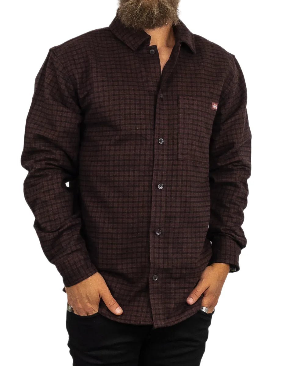 Dickies - Flanell Skjorta Rutig - Hendersonville - Brun - jhstore.se