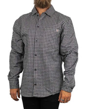 Dickies - Flanell Skjorta Rutig - Hendersonville - Grå - jhstore.se