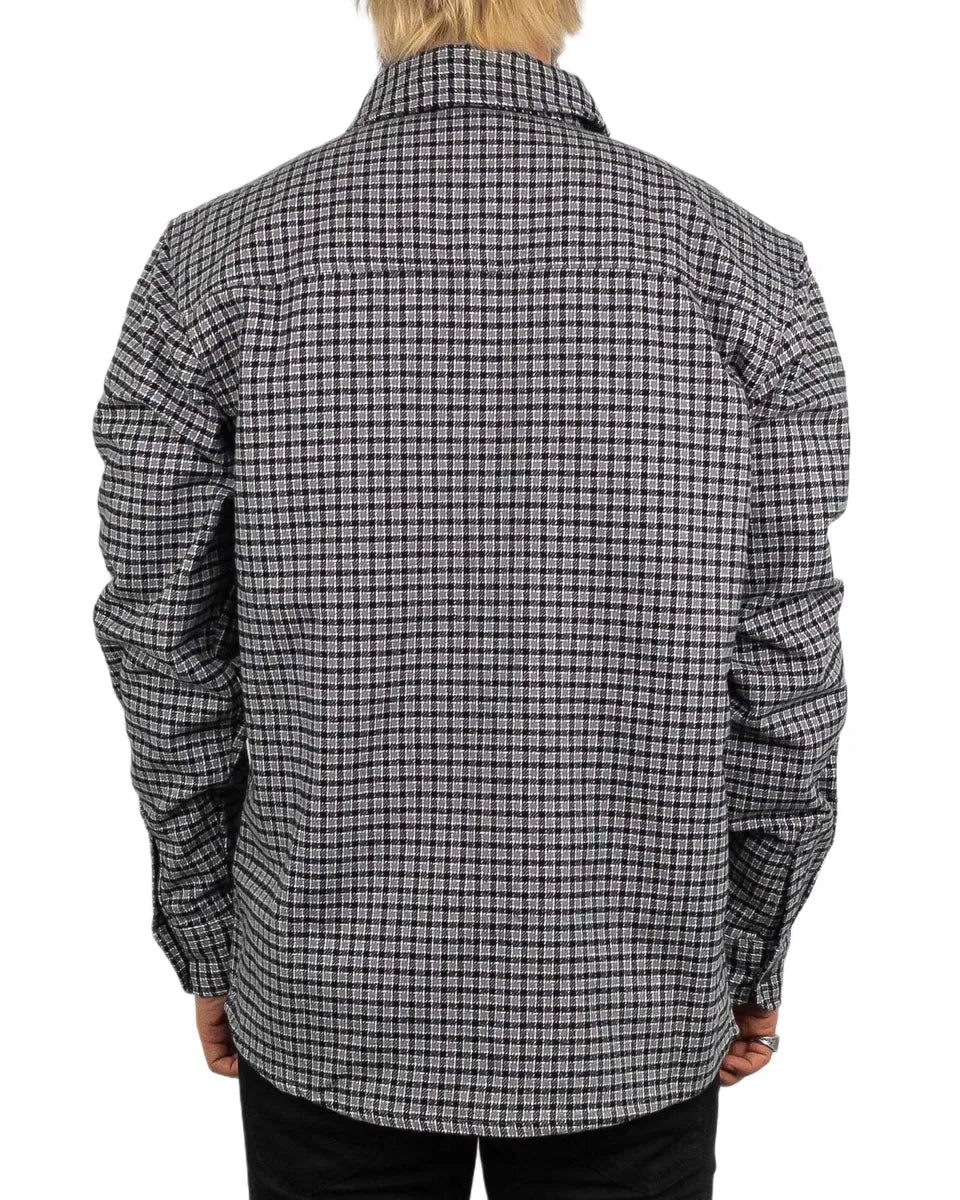 Dickies - Flanell Skjorta Rutig - Hendersonville - Grå - jhstore.se
