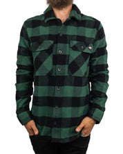 Dickies - Flanellskjorta Rutig - Sacramento Pine - Mörkgrön - jhstore.se
