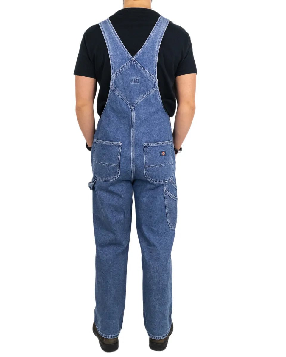 Dickies - Hängslebyxor Denim - Blå - jhstore.se