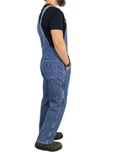 Dickies - Hängslebyxor Denim - Blå - jhstore.se