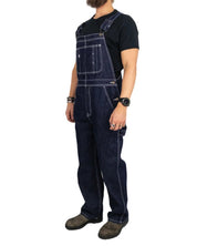 Dickies - Hängslebyxor Denim - Rinsed Blå - jhstore.se