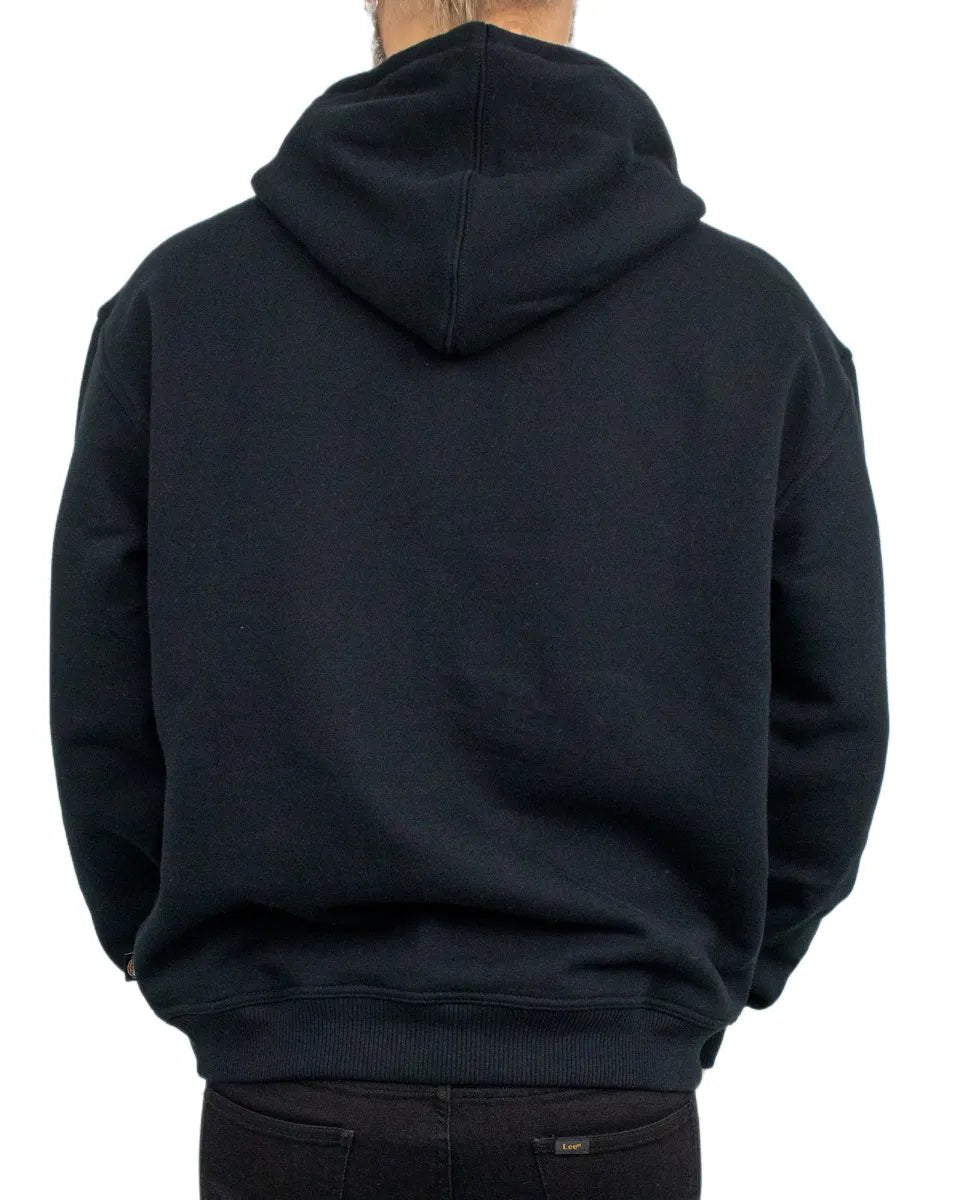 Dickies - Hoodie - Loose Wave Broderad - Svart - jhstore.se