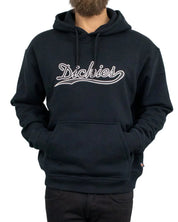 Dickies - Hoodie - Loose Wave Broderad - Svart - jhstore.se