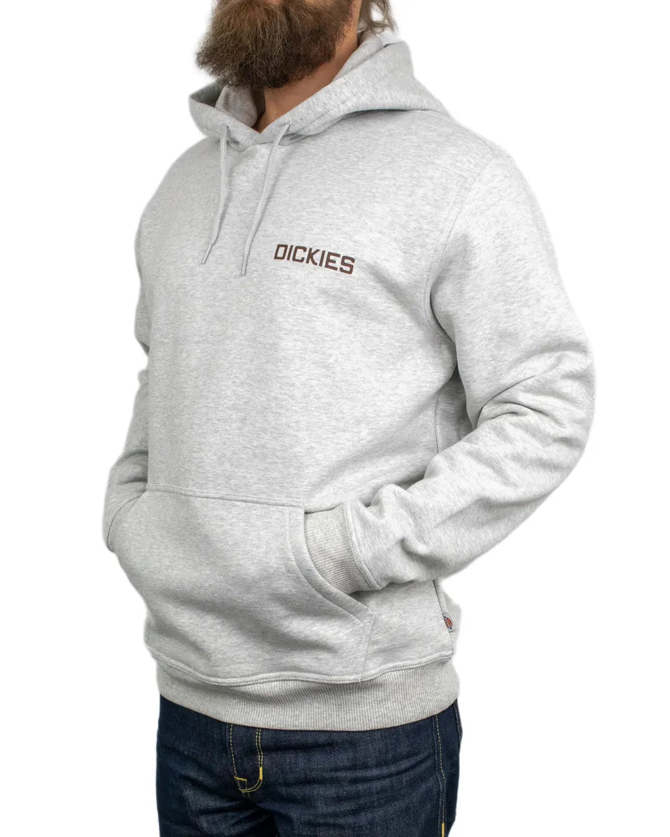 Dickies - Hoodie - Payson - Kugghjul - Grå - jhstore.se
