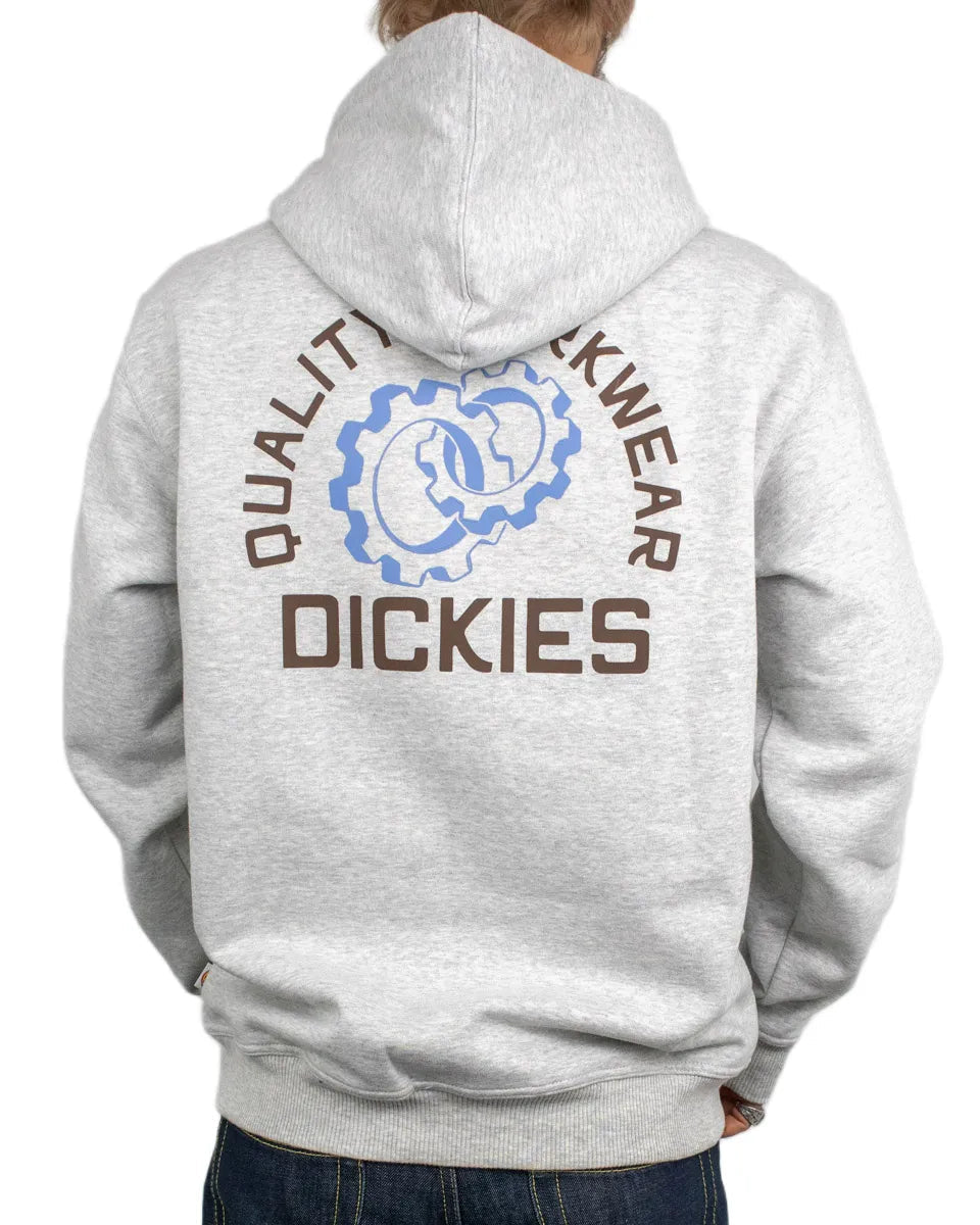 Dickies - Hoodie - Payson - Kugghjul - Grå - jhstore.se