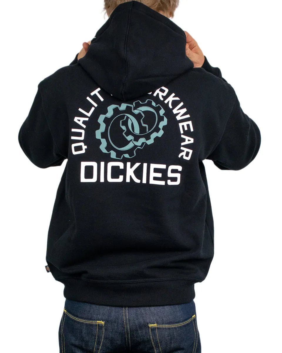Dickies - Hoodie - Payson - Kugghjul - Svart - jhstore.se