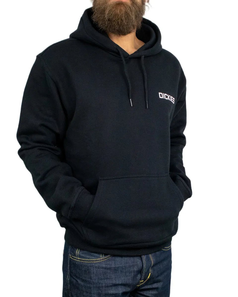 Dickies - Hoodie - Payson - Kugghjul - Svart - jhstore.se