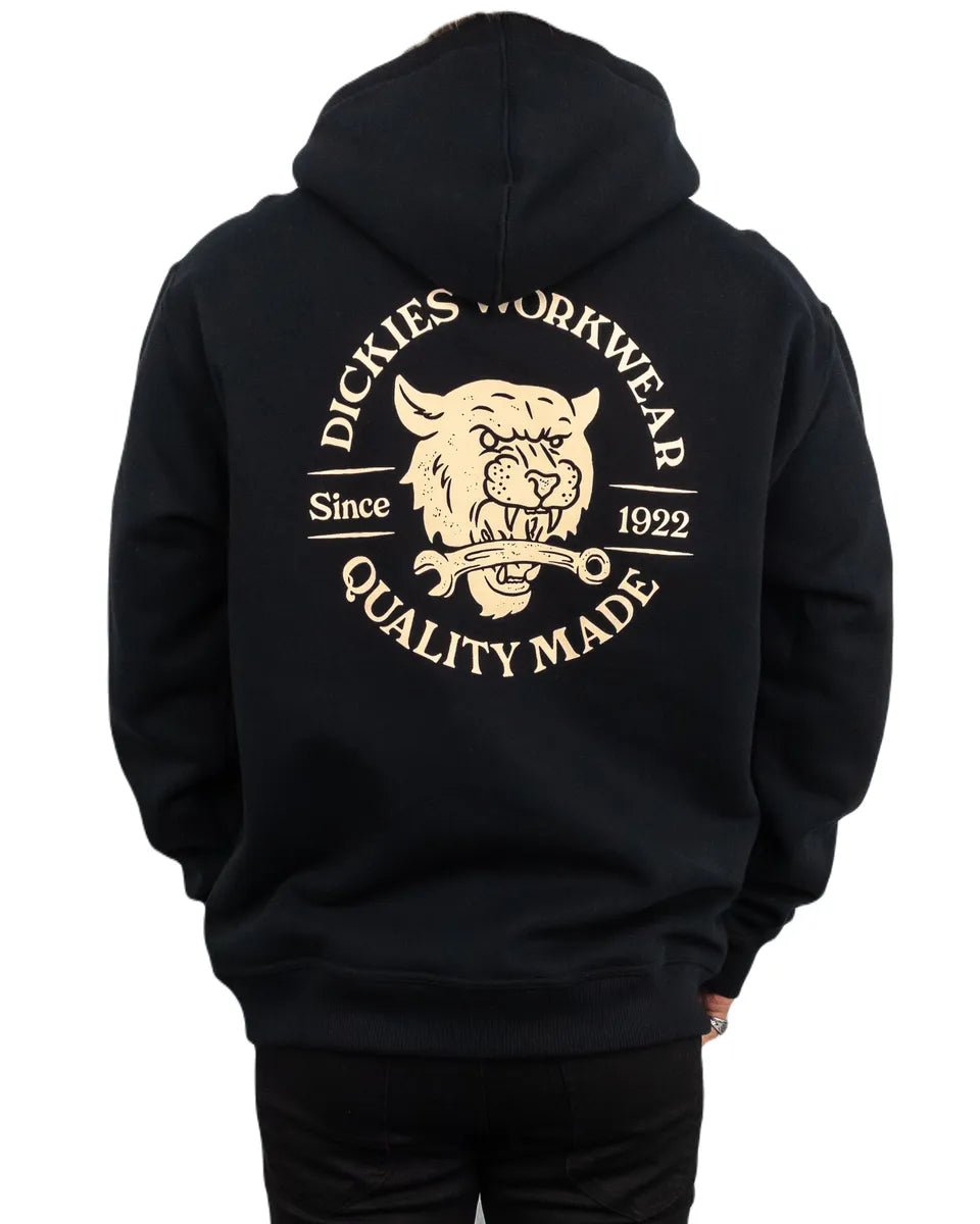 Dickies - Hoodie Relaxed Fit - Tiger Wrench - Svart - jhstore.se