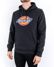 Dickies - Icon Logo Hood Black - jhstore.se