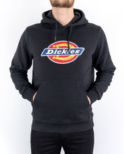 Dickies - Icon Logo Hood Black - jhstore.se