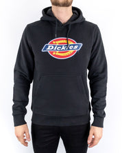 Dickies - Icon Logo Hood Black - jhstore.se