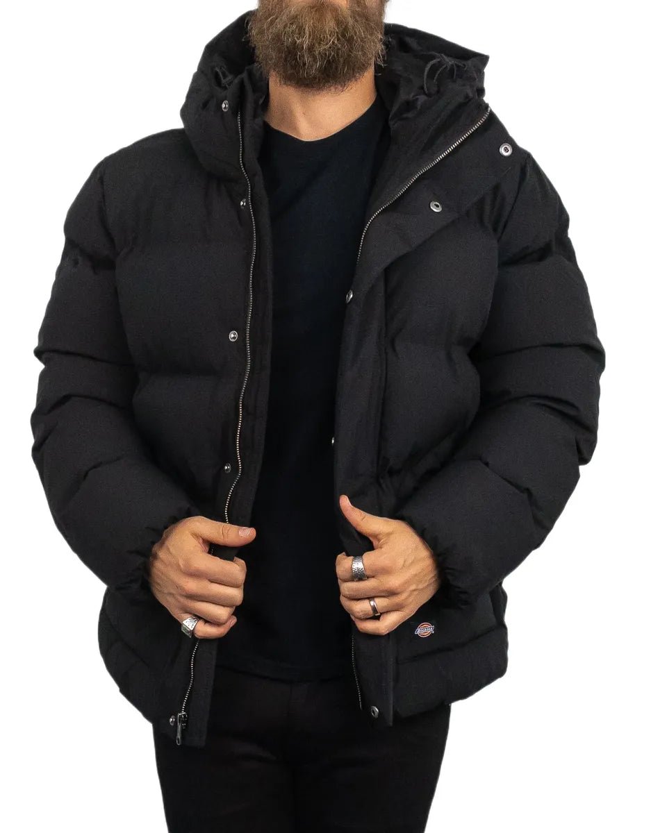 Dickies - Jacka Puffer - Eagleville - Svart - jhstore.se