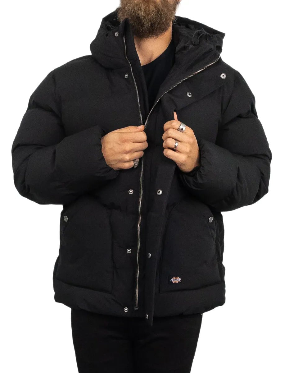 Dickies - Jacka Puffer - Eagleville - Svart - jhstore.se