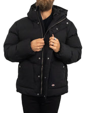 Dickies - Jacka Puffer - Eagleville - Svart - jhstore.se