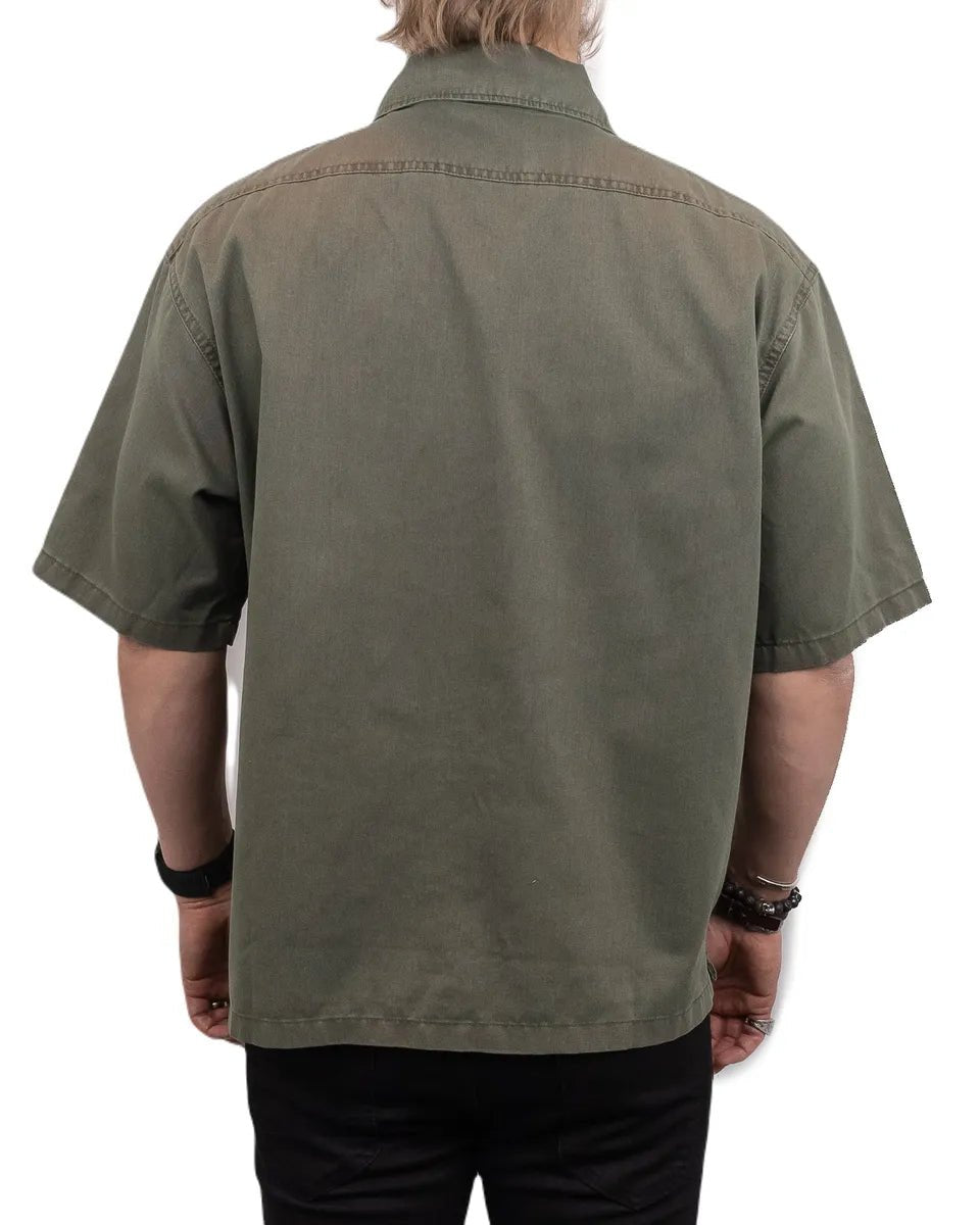 Dickies - Kortärmad Skjorta - Unionville Arbetsskjorta - Grön - jhstore.se