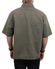 Dickies - Kortärmad Skjorta - Unionville Arbetsskjorta - Grön - jhstore.se