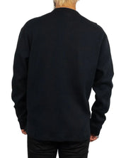 Dickies - Långärmad T-Shirt - Våfflad - Svart - jhstore.se