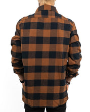 Dickies - Sacramento Toffee - Flanellskjorta Brun - jhstore.se