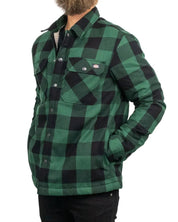 Dickies - Sherpafodrad Skjorta - Lined Sacramento - Grön - jhstore.se