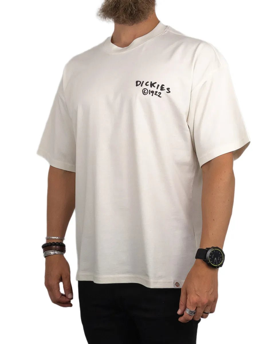 Dickies - T-Shirt 1922 - Sneedville - Vit - jhstore.se