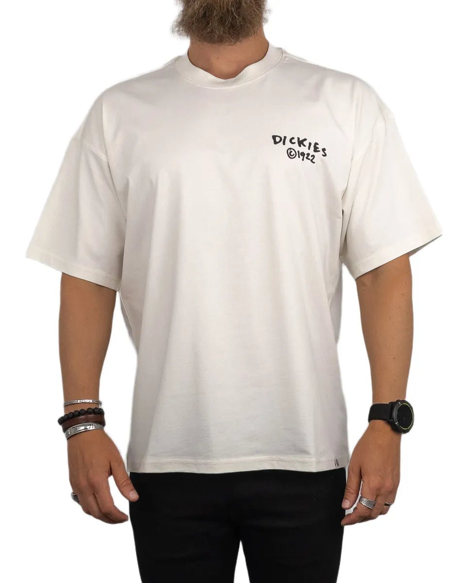 Dickies - T-Shirt 1922 - Sneedville - Vit - jhstore.se