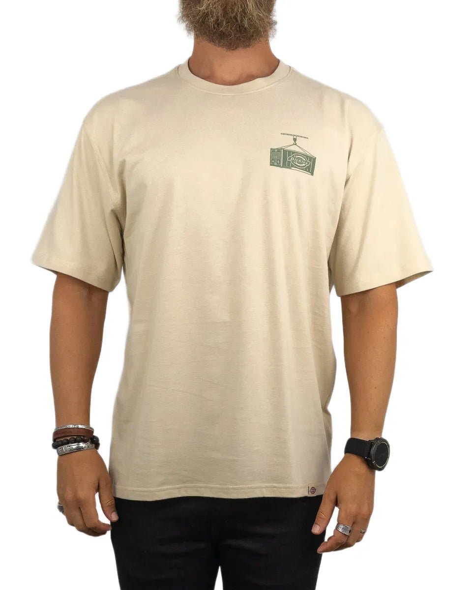Dickies - T-Shirt Container - Apison - Beige - jhstore.se