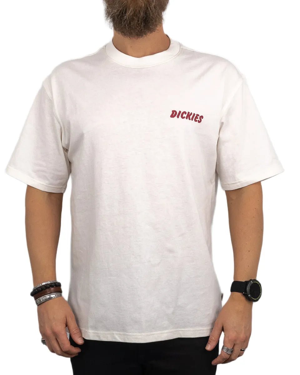 Dickies - T-Shirt - Dry Ridge Tool Box - Vit - jhstore.se