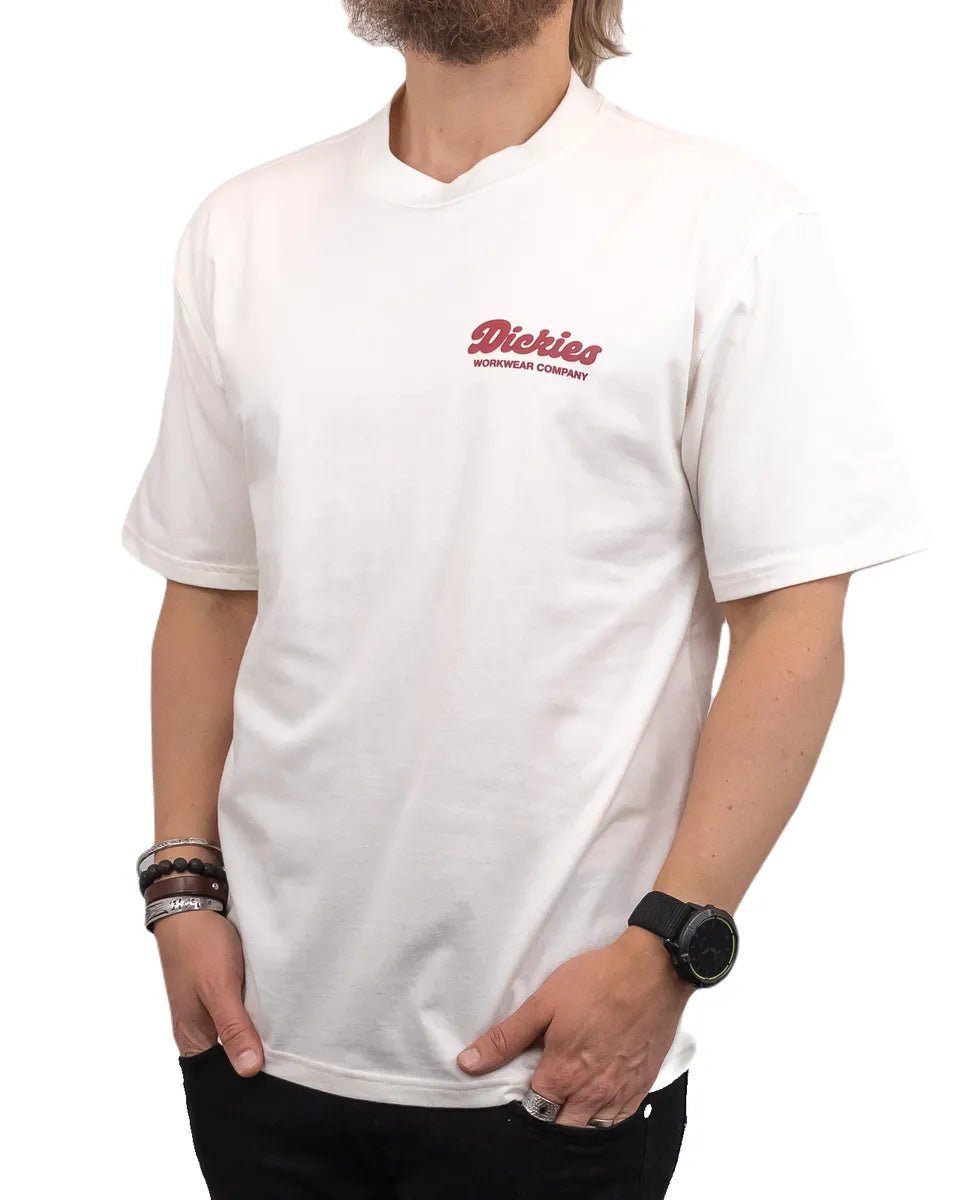 Dickies - T-Shirt - Lewistown - Off White - jhstore.se