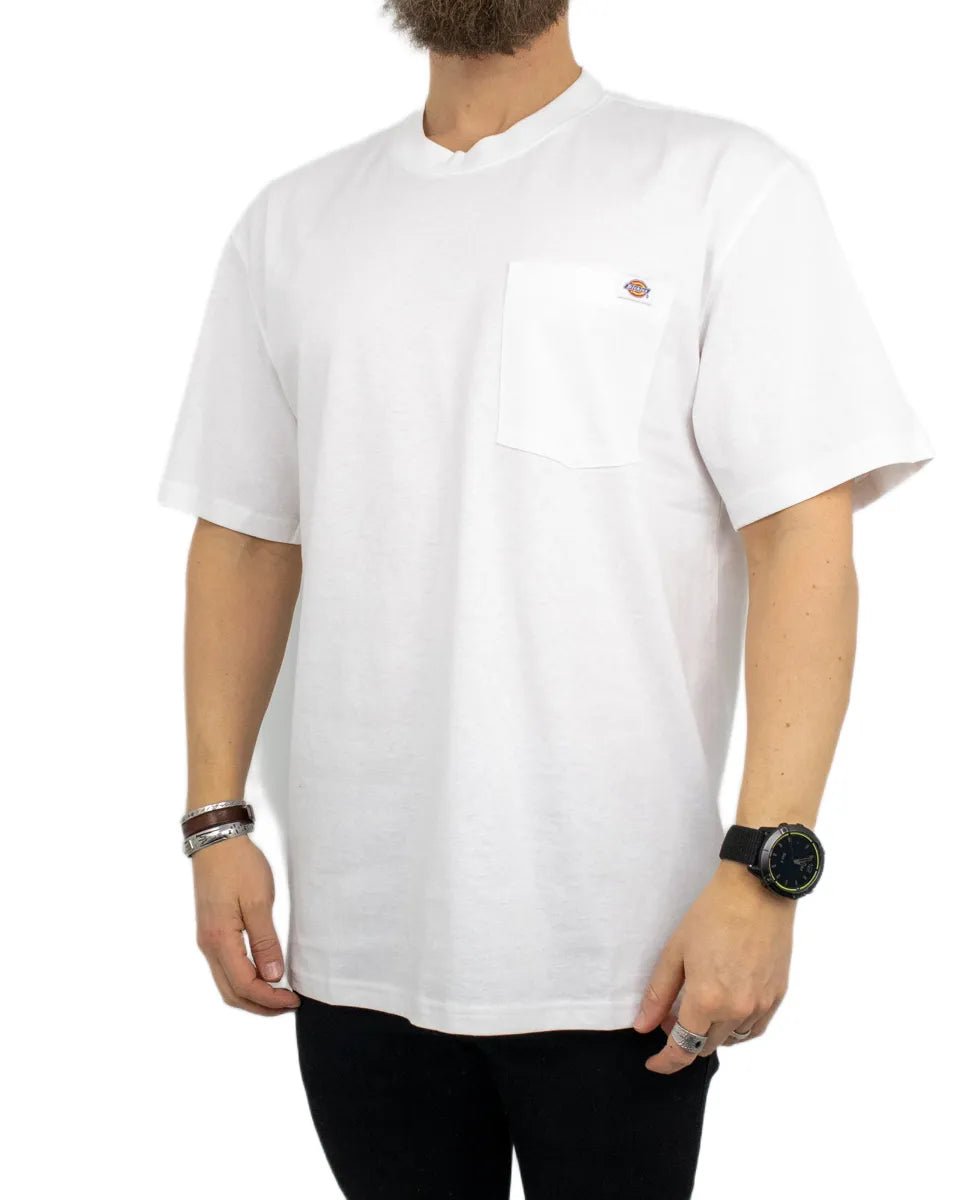 Dickies - T-Shirt - Luray Pocket - Vit - jhstore.se