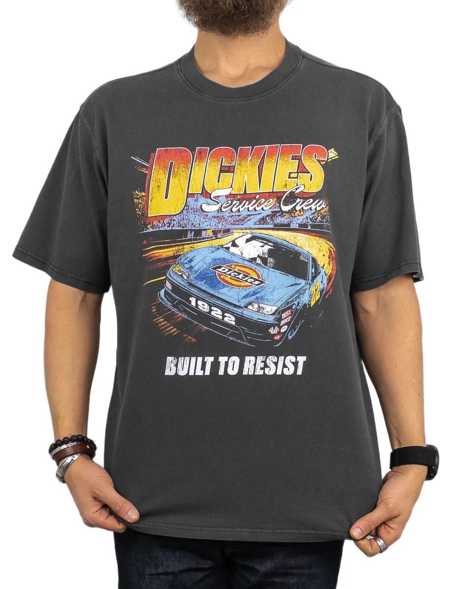 Dickies - T-Shirt - Nashport Service Crew - Tvättad Svart - jhstore.se