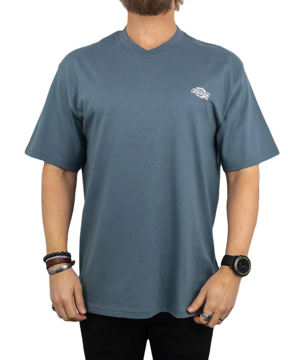 Dickies - T-Shirt Relaxed Fit - Summerdale - Blå - jhstore.se