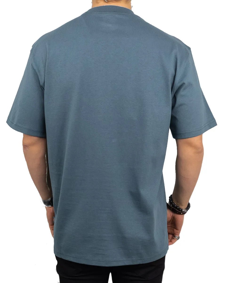 Dickies - T-Shirt Relaxed Fit - Summerdale - Blå - jhstore.se
