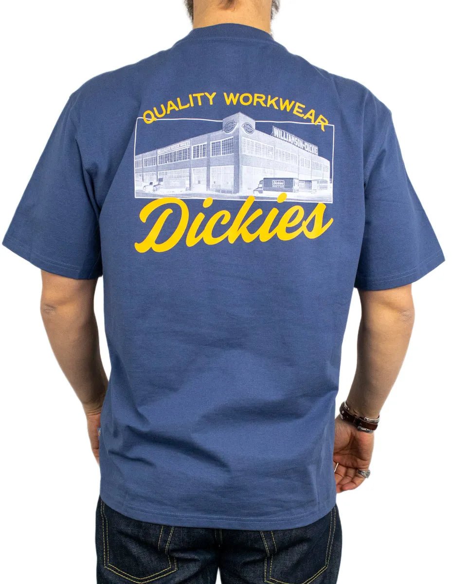 Dickies - T-Shirt - Wellsville - Blå - jhstore.se