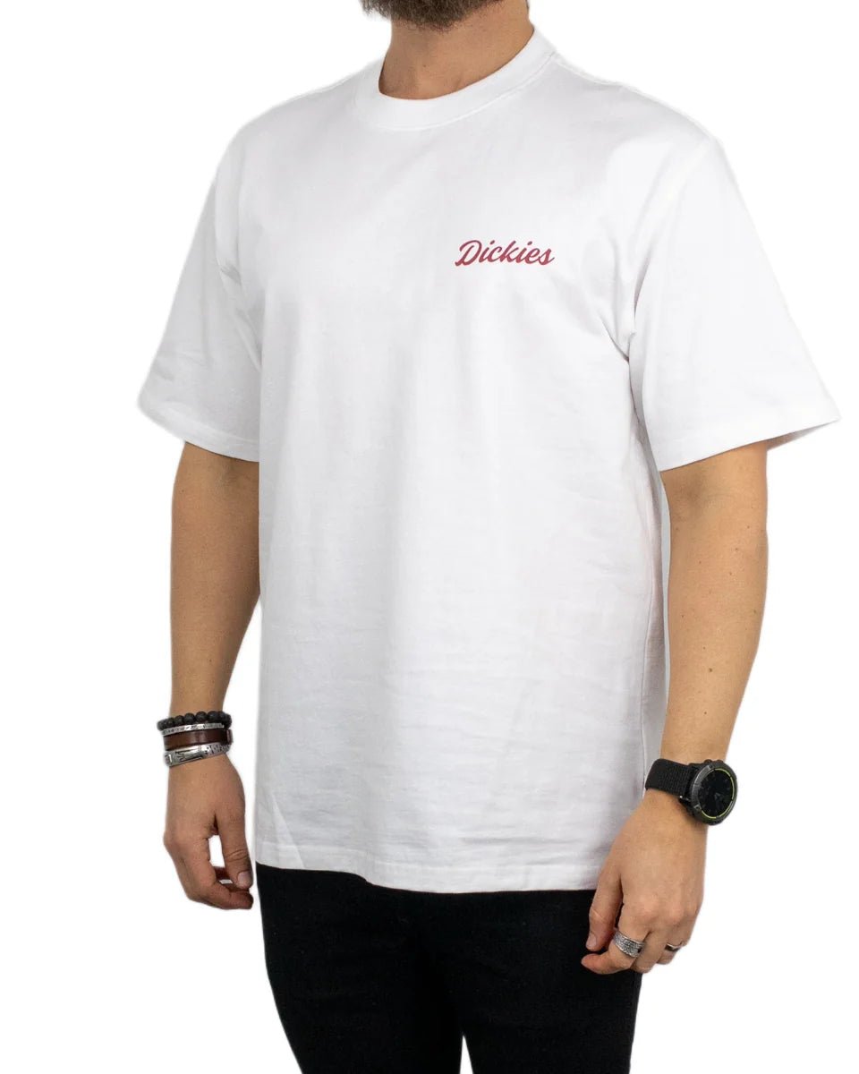 Dickies - T-Shirt - Wellsville - Vit - jhstore.se